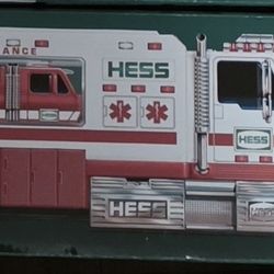 Hess Ambulance and Rescue Toy Truck 