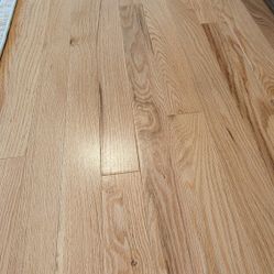 1 Box Of Hardwood Flooring - Red Oak