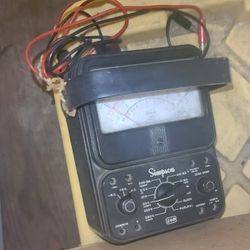Simpson 260 Black Analong Mutimeter