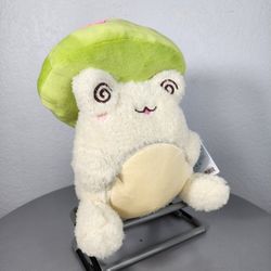 12" Plush Goals Green Toadstool Dizzy Wawa Frog Plush