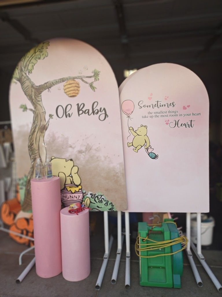 Winnie The Pooh Baby Shower Girl
