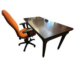 Wooden desk