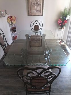 Glass table