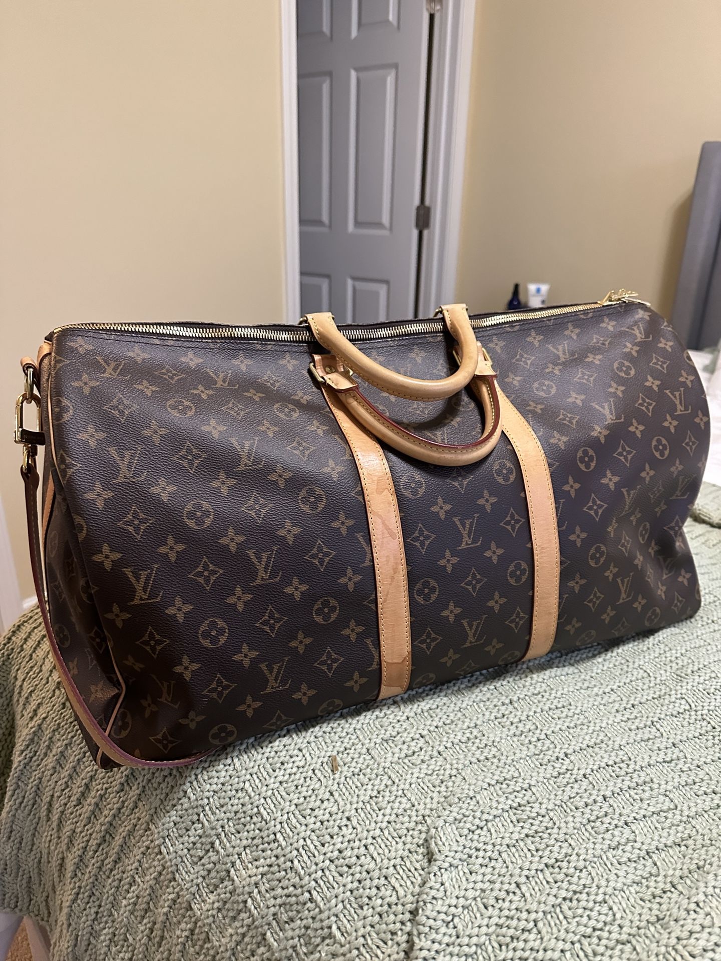 Louis Vuitton Keepall 55cm M41414 Boston Bag
