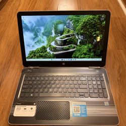 HP Pavilion 15 NoteBook core i5 7th 12GB Ram 256GB SSD Windows 11 Pro 15.6” HD Screen Laptop with charger in Excellent Working condition!!!!  Specific
