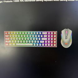 GAMING KEYBOARD AND MICE 60$