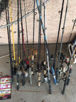 Fishing poles $10 each