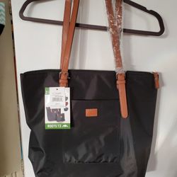 Roots 73 Tote And Crossbody Bag, Both New, Set