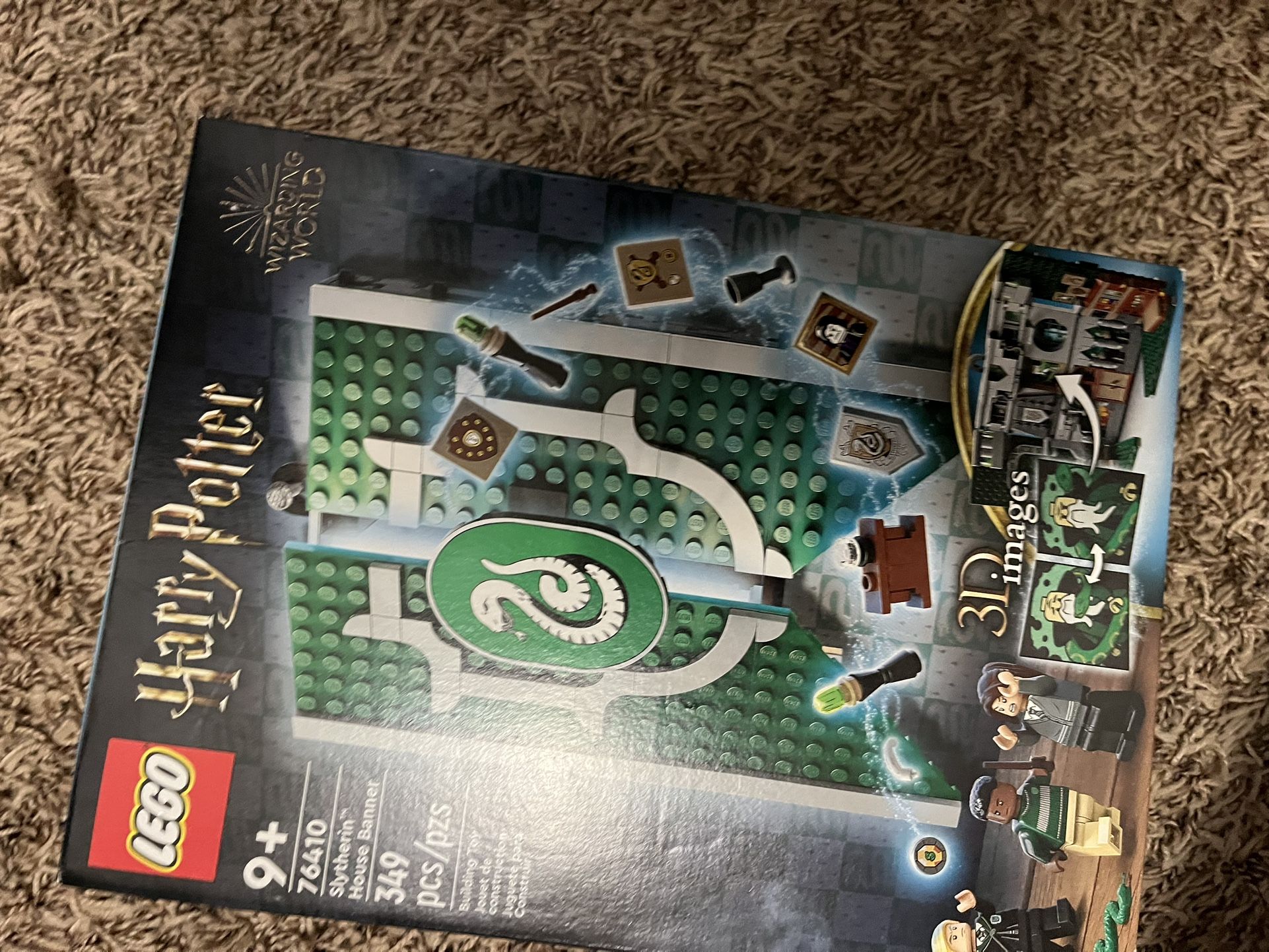 Brand New Harry Potter Slitherin Lego Set 
