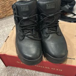 5.11 Tactical Boots- Black Size 10