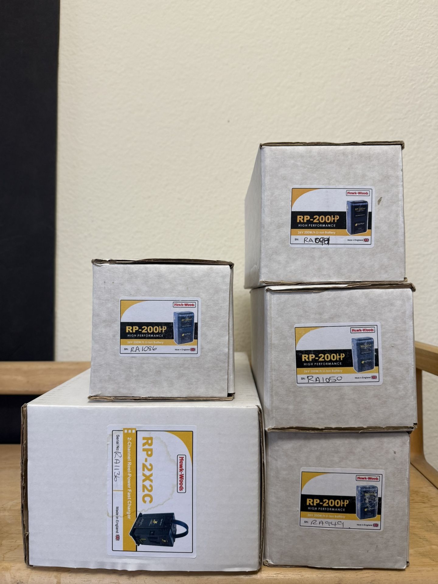 V-Mount Batteries And Charger