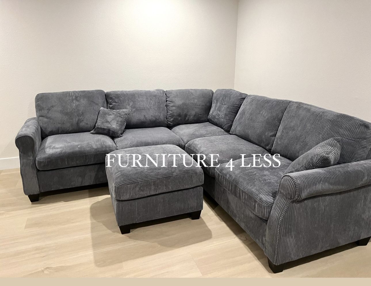 New Dark Gray Sectional
