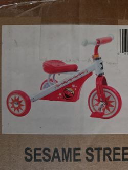 Sesame Street  Elmo Tricycle  New