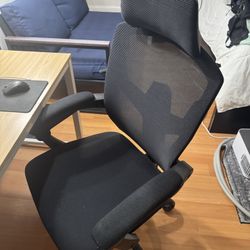 Ergonomic Mesh Office Chair With Footrest 