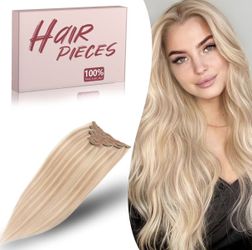 ❣️BEAUTY BUDGET❣️ 18” MIXED BLONDE HUMAN HAIR CLIP IN EXTENSIONS $80 OBO