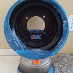New Douglas 8x8 rear black rims for sale