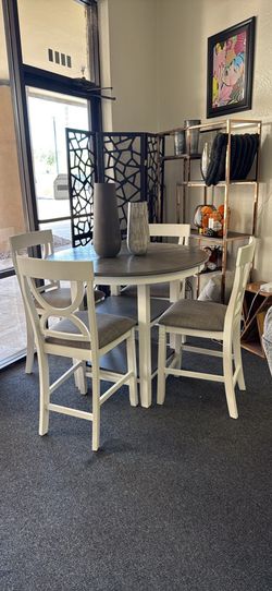 Counter height dining set