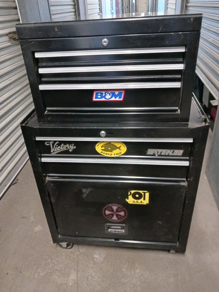 5 Drawer 2 Piece Tool Rolling Tool Box