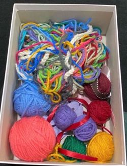 Yarn  & ribbon