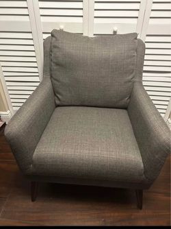 Grey Layla chair from kirklands