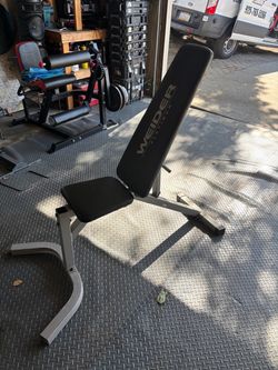 Weider weight lifting bench