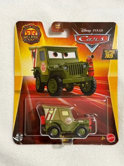 Mattel Disney Pixar Cars Rescue Sarge Limited Edition Diecast Jeep 1:55