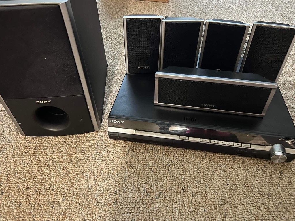 sony dvd system speakers