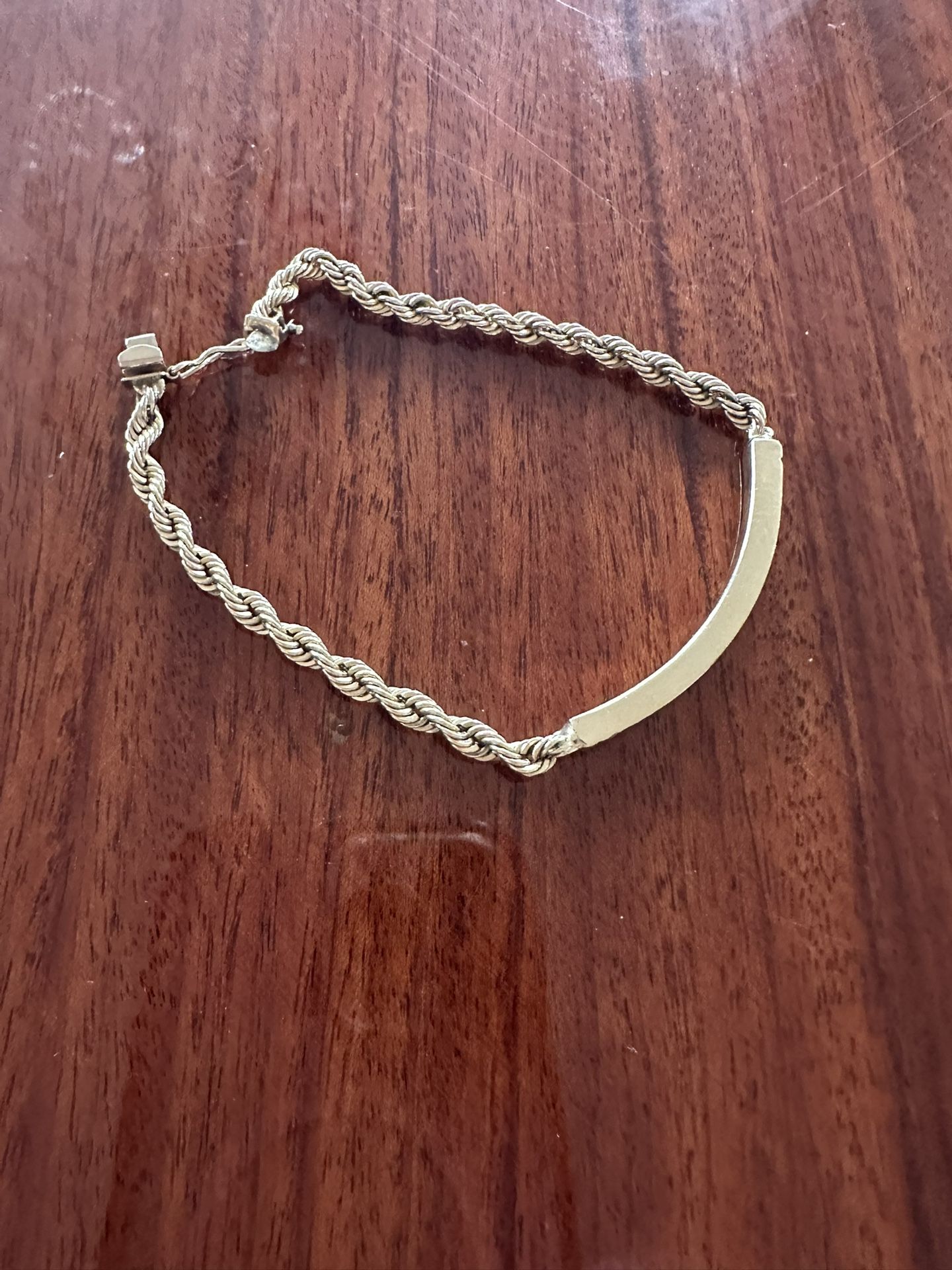 Solid Gold 14 K Men’s Bracelet