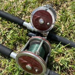 Pair Of Penn 114H Fishing Rood 
