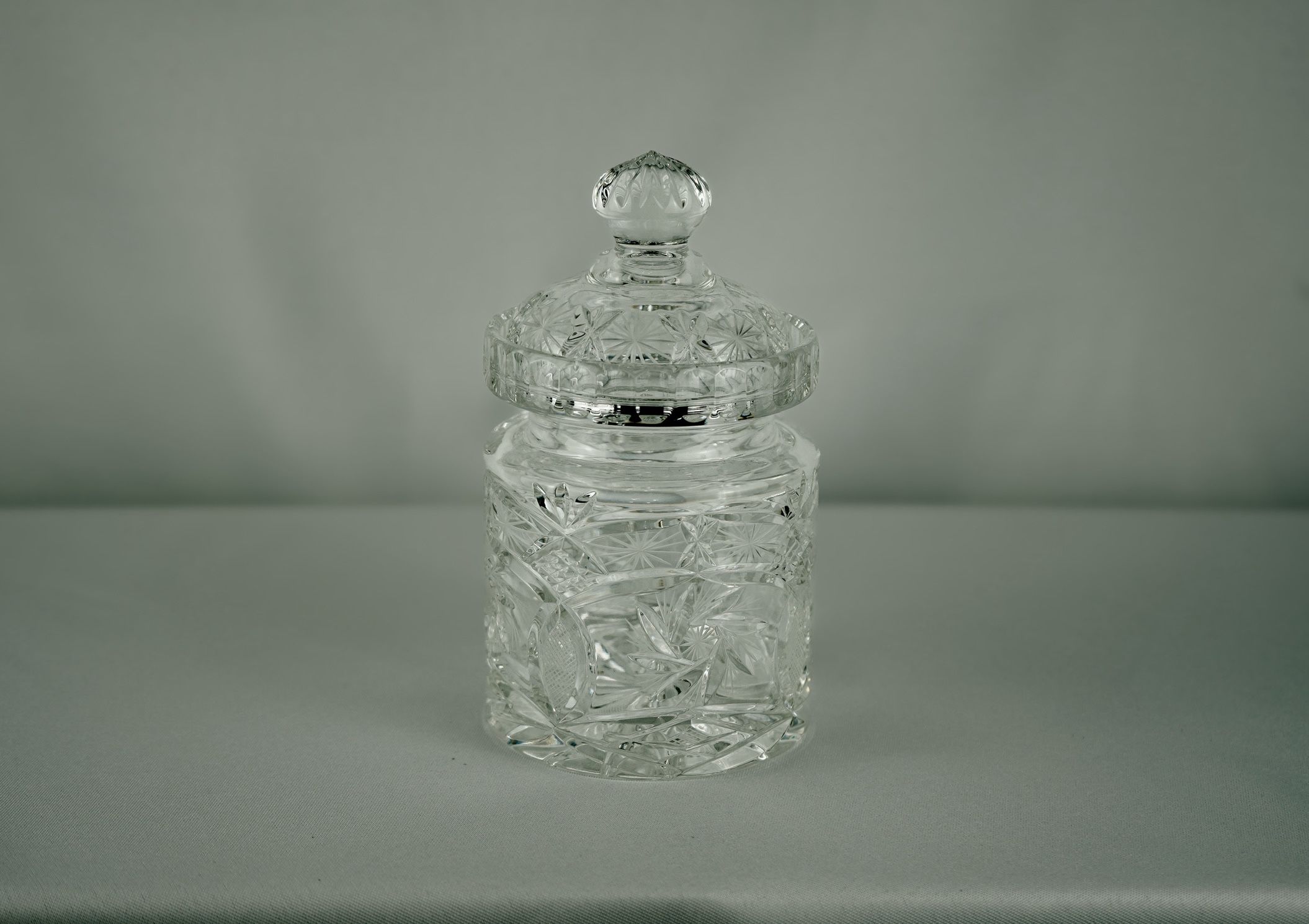 Vintage Crystal Candy Jar
