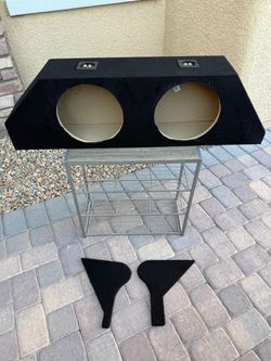 Dual 12” Subwoofer Sub Box