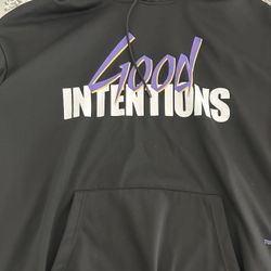 Vlone x NAV Black Doves Good Intentions Hoodie  | Brand New