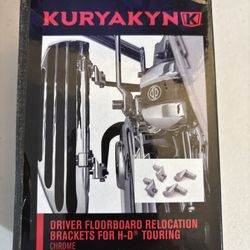 Driver Floorboard Relocation Brackets For H-D Touring