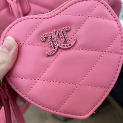 Heart shaped Wristlet Juicy couture 