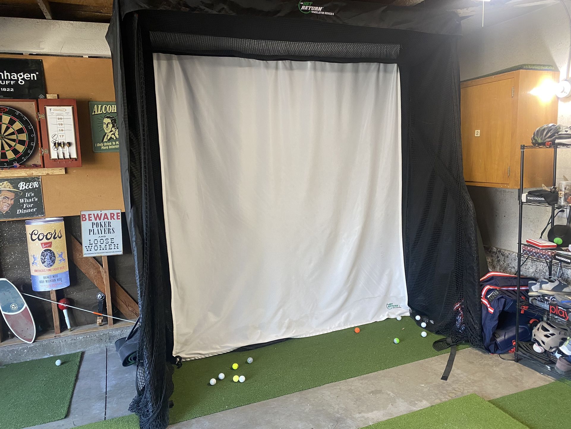 Golf Simulator bay