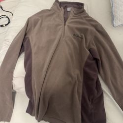 Columbia 3/4 Quarter Zip Fleece Pullover 