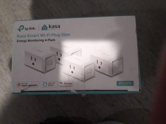 Kasa Smart WiFi Plug Slim 4-Pack