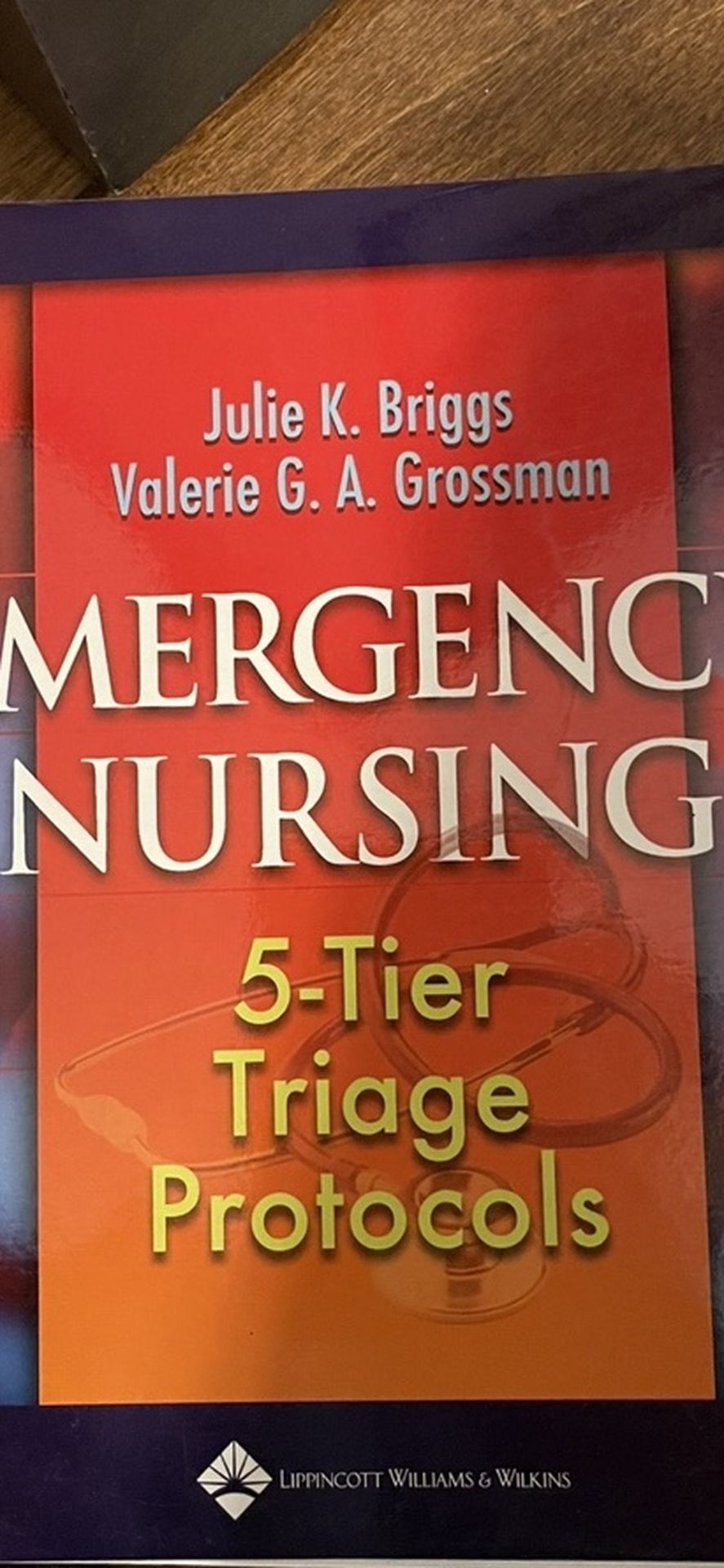 Emergency nursing 5 Tier Triage Protocol