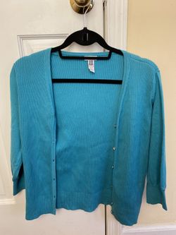 Izod Cardigan Sweater Women Size M