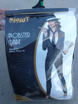 MOBSTER BABE ADULT LARGE 