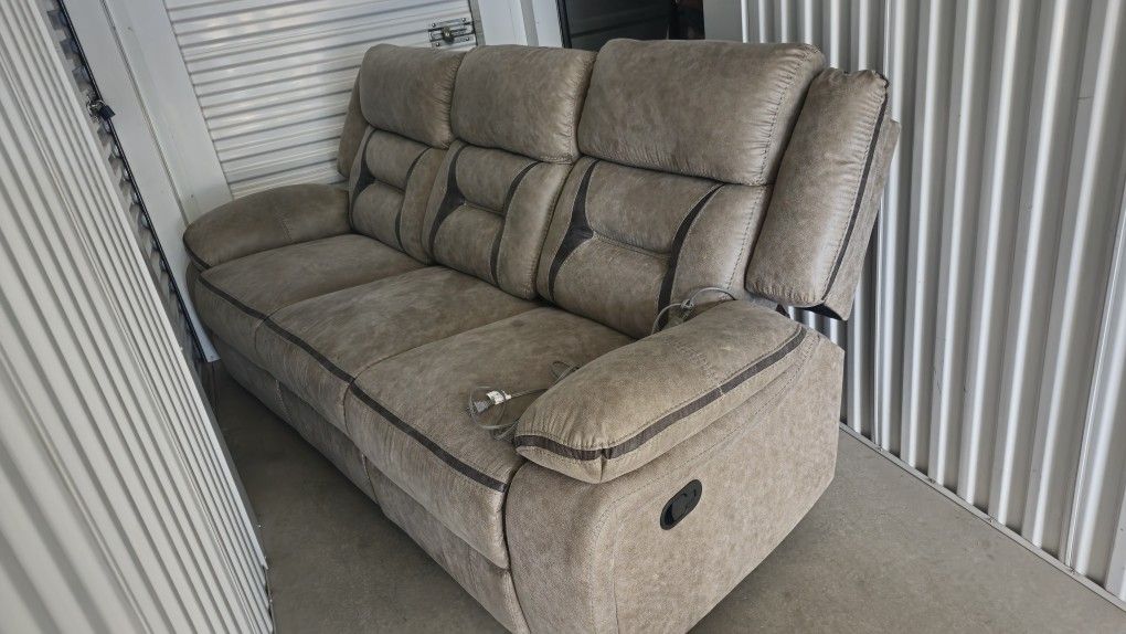 Couch  2 Seats Recline Sofa Living Room Furniture