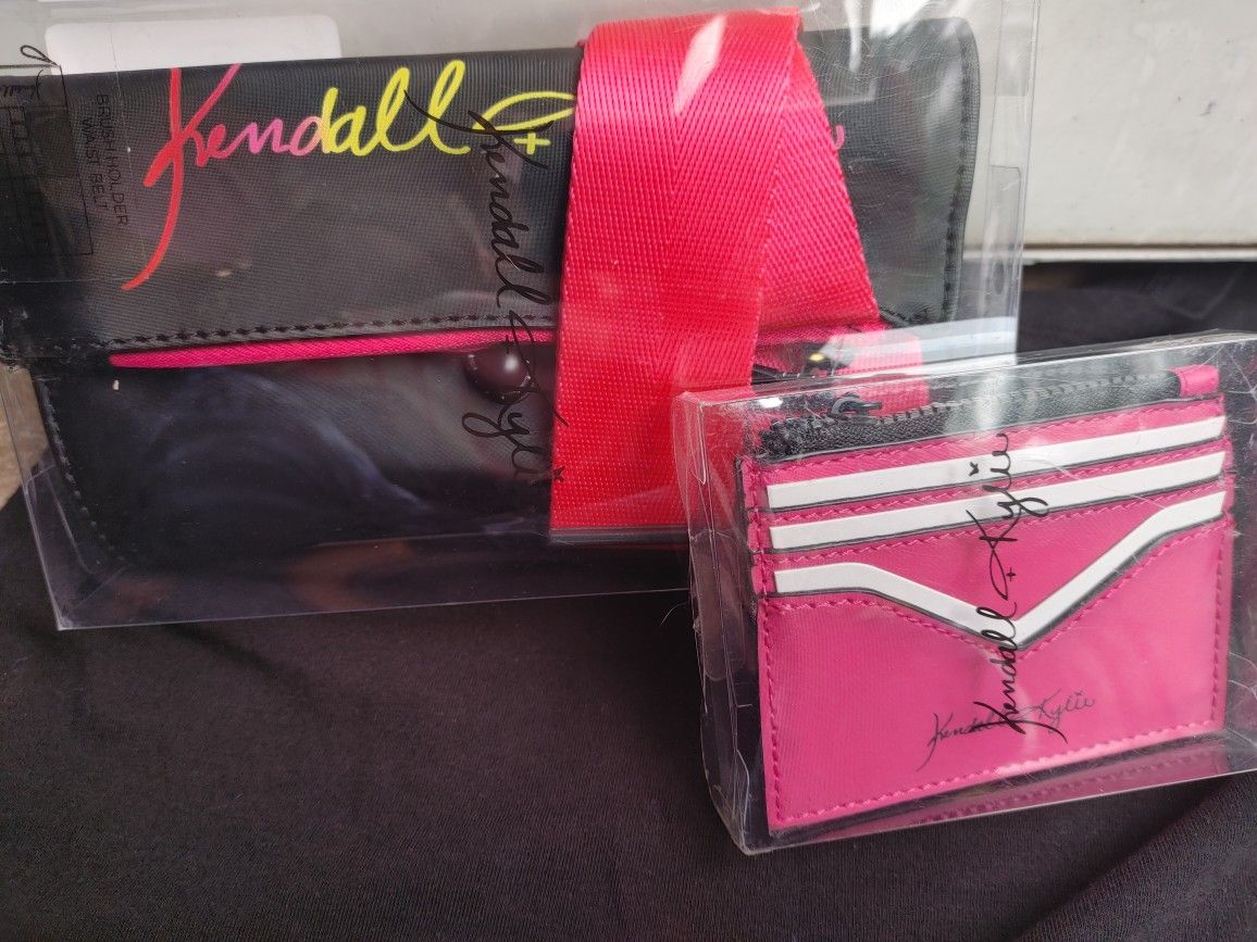 Name Brand Makeup Bag And Keychain