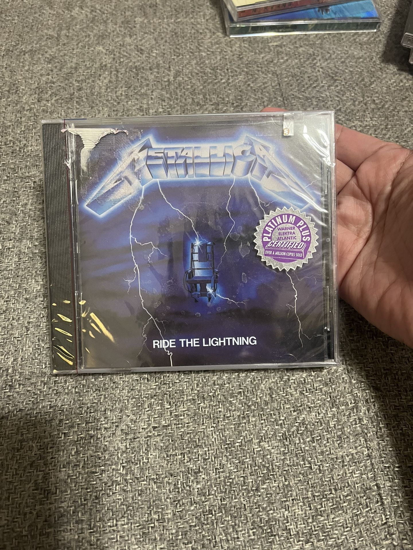 Selling this Metallica Ride The Lightning Never open