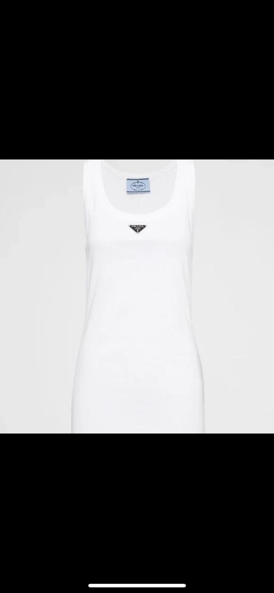 Prada Tank Dress - White