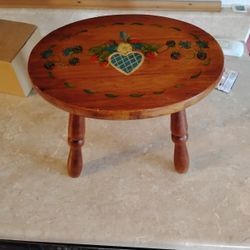 Vintage Wood Stool