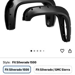Fender Flares 2007-2013 Chevy Silverado