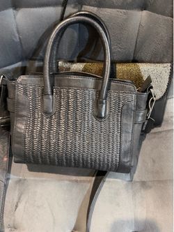 Black crossbody purse