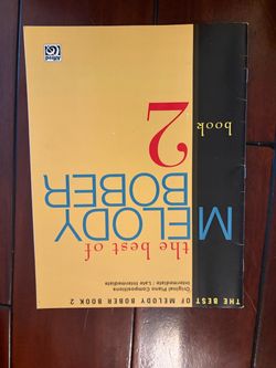 Melody Bober Piano book