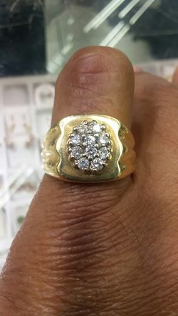 14k Gold Diamond Ring 7.4 grams .50 ct Diamonds special price
