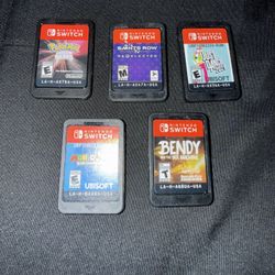 Nintendo Switch Games Lot 